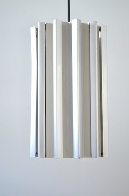 Aluminium Fins Ceiling Lamp, 1960s-OV-614263