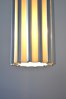 Aluminium Fins Ceiling Lamp, 1960s-OV-614263