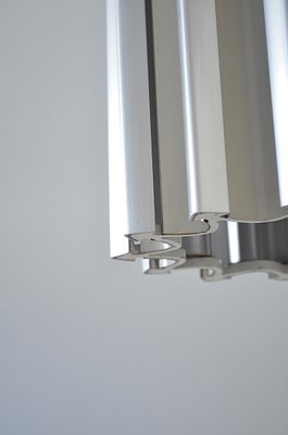 Aluminium Fins Ceiling Lamp, 1960s-OV-614263