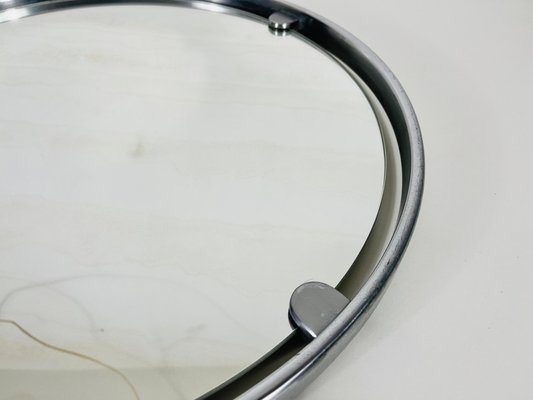 Aluminium Mirror attributed to Hillebrand, Germany, 1960s-PUK-1398676