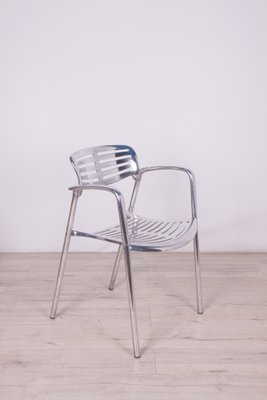 Aluminium Stackable Chairs by Jorge Pensi for Amat 3, 1980s-NIT-1057234