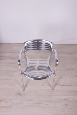 Aluminium Stackable Chairs by Jorge Pensi for Amat 3, 1980s-NIT-1057234