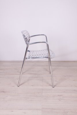 Aluminium Stackable Chairs by Jorge Pensi for Amat 3, 1980s-NIT-1057234