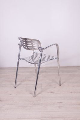 Aluminium Stackable Chairs by Jorge Pensi for Amat 3, 1980s-NIT-1057234