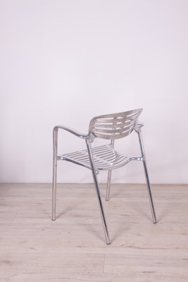 Aluminium Stackable Chairs by Jorge Pensi for Amat 3, 1980s-NIT-1057234