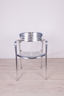 Aluminium Stackable Chairs by Jorge Pensi for Amat 3, 1980s-NIT-1057234