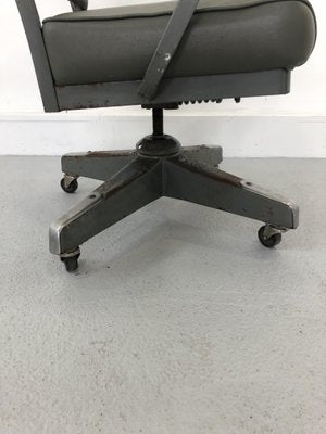 Aluminium Swivel Office Chair from Emeco, 1950s-JWH-1370868