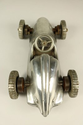 Aluminum and Brass Talbot Lago Grand Prix Car Model, 1950s-FUP-552278