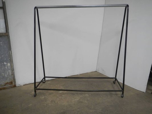 Aluminum and Iron Coat Rack, 1950s-WWQ-1100271