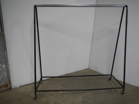 Aluminum and Iron Coat Rack, 1950s-WWQ-1100271