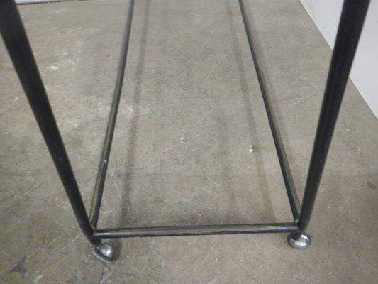 Aluminum and Iron Coat Rack, 1950s-WWQ-1100271