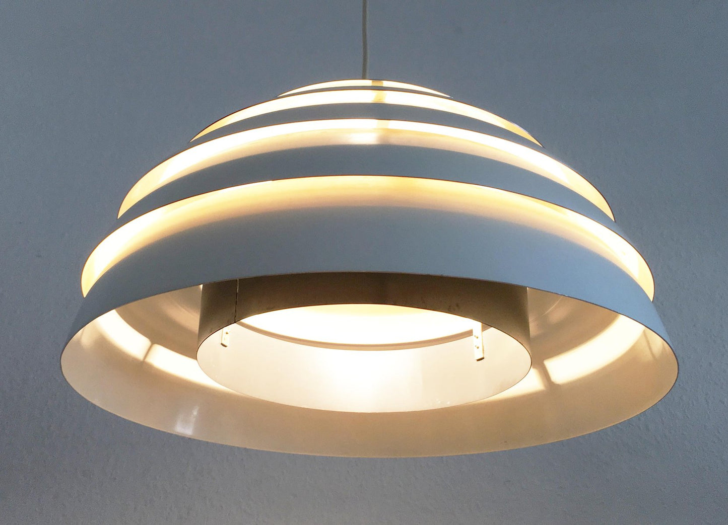 Aluminum Ceiling Lamp by Hans-Agne Jakobsson for Hans-Agne Jakobsson AB Markaryd, 1960s