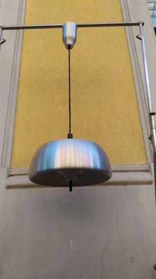 Aluminum Ceiling Lamp by Oscar Torlasco for Lumi, 1960s-OHK-678521