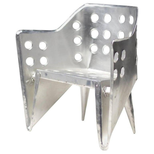 Aluminum Chair by Gerrit Rietveld