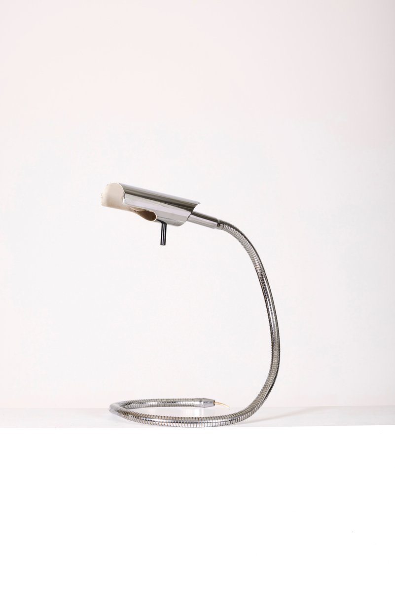 Aluminum Desk Lamp by Étienne Fermigier for Monix Editions, 1970s