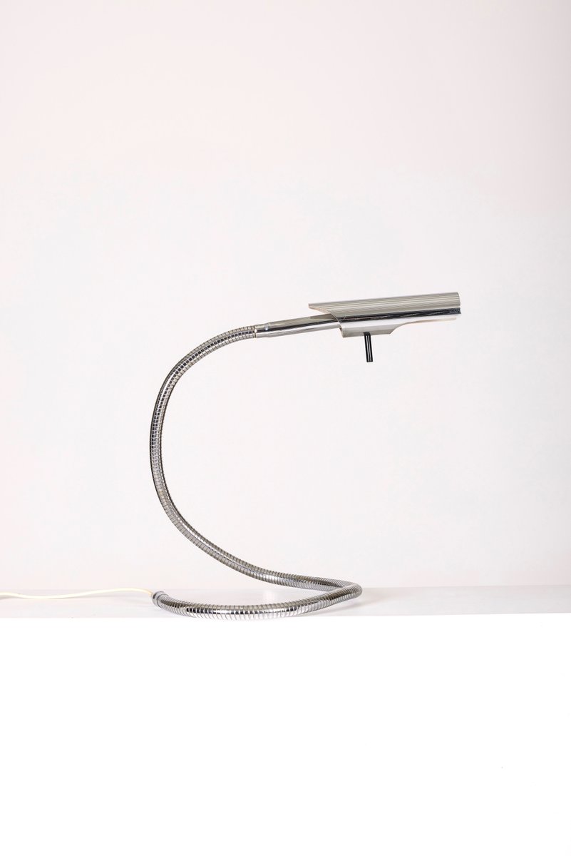 Aluminum Desk Lamp by Étienne Fermigier for Monix Editions, 1970s