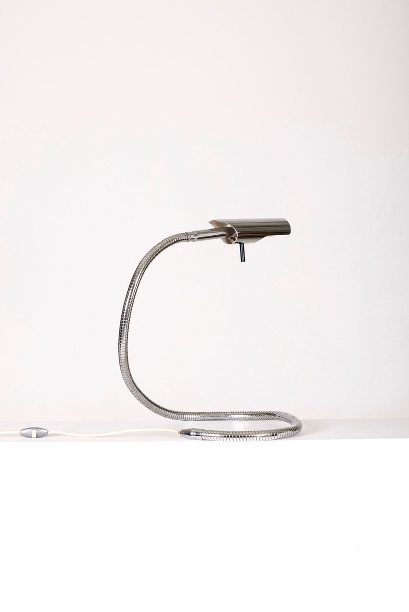 Aluminum Desk Lamp by Étienne Fermigier for Monix Editions, 1970s