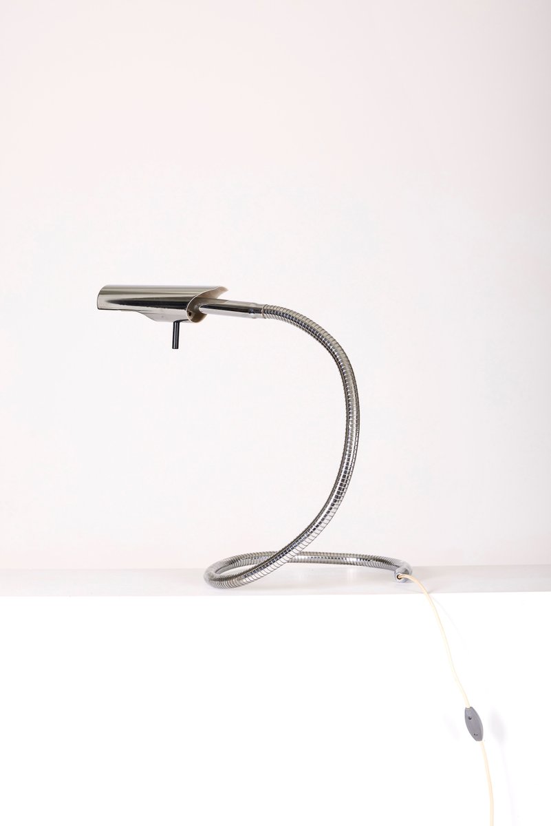 Aluminum Desk Lamp by Étienne Fermigier for Monix Editions, 1970s