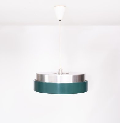 Aluminum Pendant Lamp in the Style of Fog & Mørup, 1970s-GCG-978620