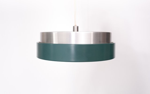 Aluminum Pendant Lamp in the Style of Fog & Mørup, 1970s-GCG-978620