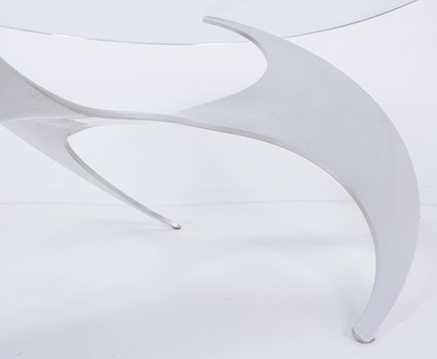 Aluminum Propeller Coffee Table attributed to Knut Hesterberg for Ronald Schmitt-NYF-2024152