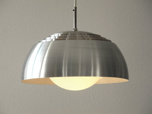 Aluminum Shade Pendant Lamp, 1960s