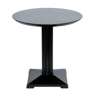 Amadé Side Table in Black Oak attributed to Wiener Werkstätte, 1990s-CXC-1756448