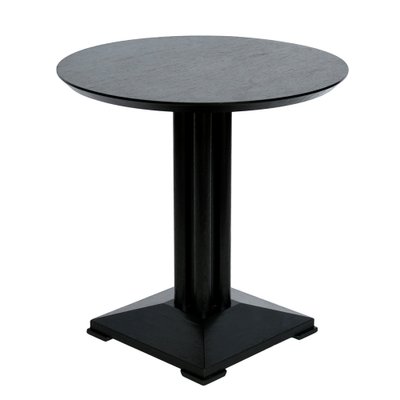 Amadé Side Table in Black Oak attributed to Wiener Werkstätte, 1990s-CXC-1756448