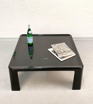 Amanta Coffee Table in Black Fiberglass by Mario Bellini for C&B, Italy, 1960s-JDR-1126250