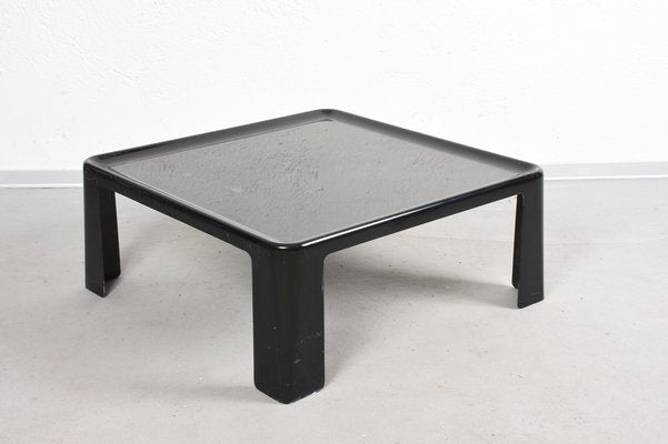 Amanta Coffee Table in Black Fiberglass by Mario Bellini for C&B, Italy, 1960s-JDR-1126250