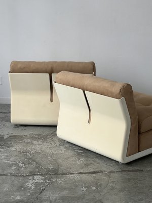 Amanta Lounge Chairs by Mario Bellini for C&b Italia, 1960s, Set of 2-RKX-1706386