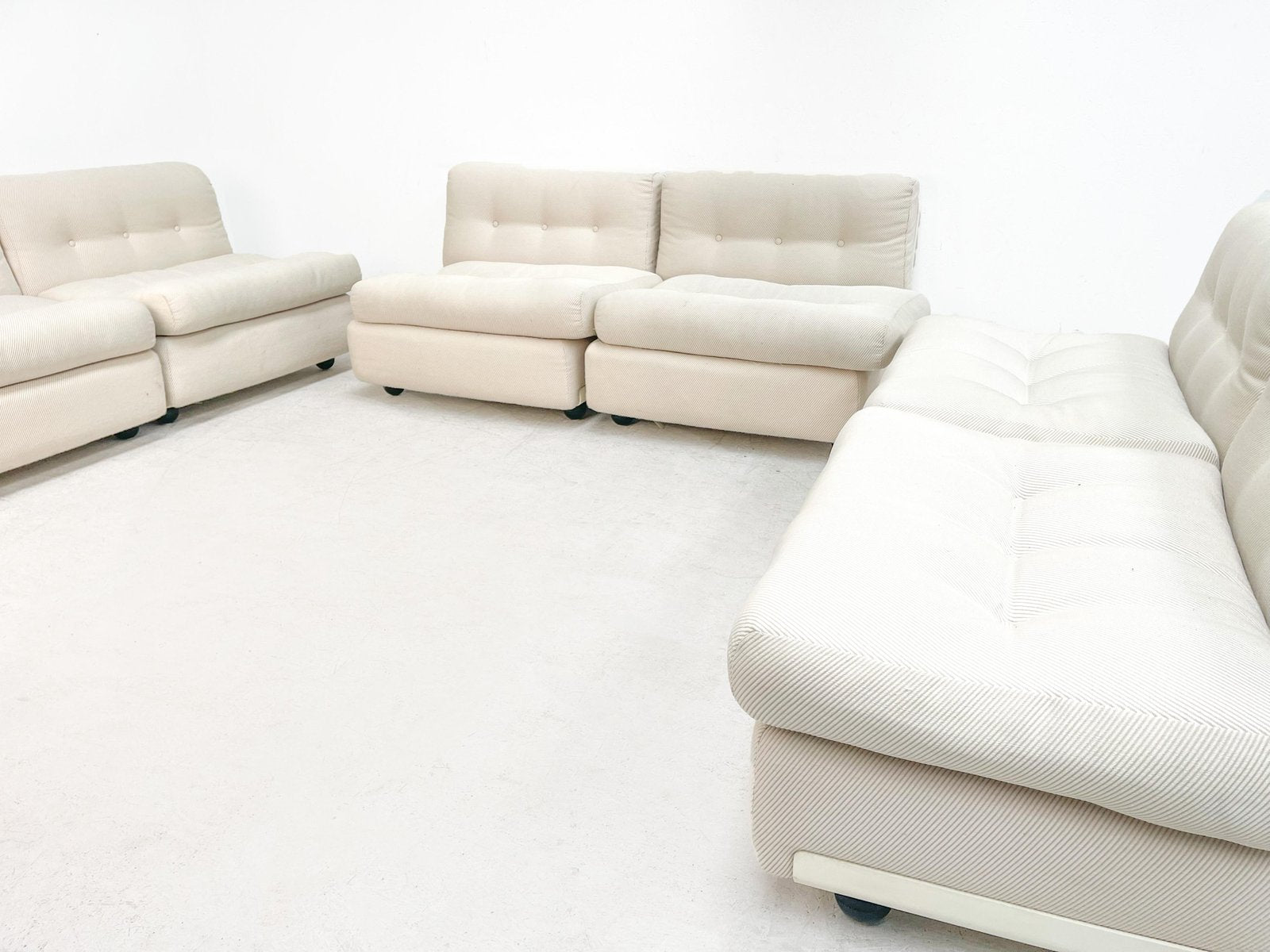 Amanta Modular Sofa by Mario Bellini, Set of 6