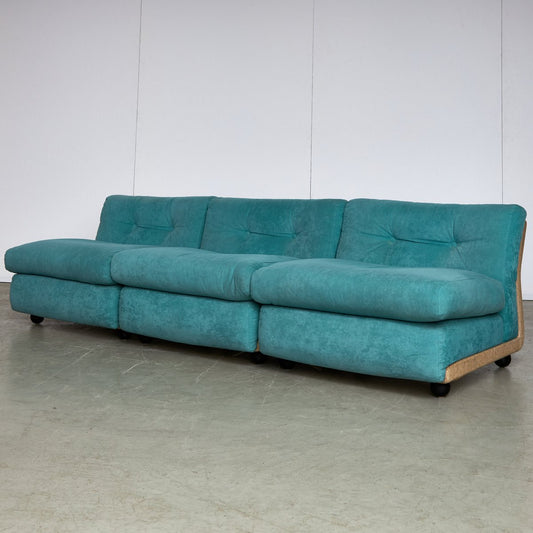 Amanta Sofa Set by Mario Bellini for C&B Italia, 1966, Set of 3