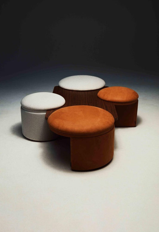 Amazone Composed by 4 Pouf by Atelier Oï