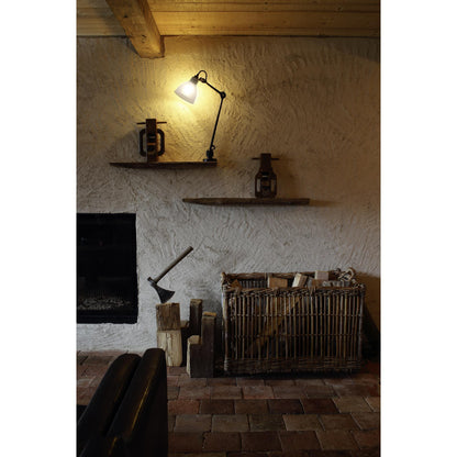 Lampe Gras N304 L40 Wall Lamp Matt Black Hardwired
