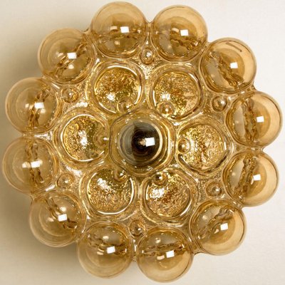 Amber Bubble Flush Mount or Wall Sconce by Helena Tynell, 1960s-VDW-1291328