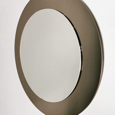 Amber-Colored Mirror, 1970s-PRS-1057256