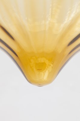 Amber Glass Pendant Light from Raak, 1970s-KL-1050966