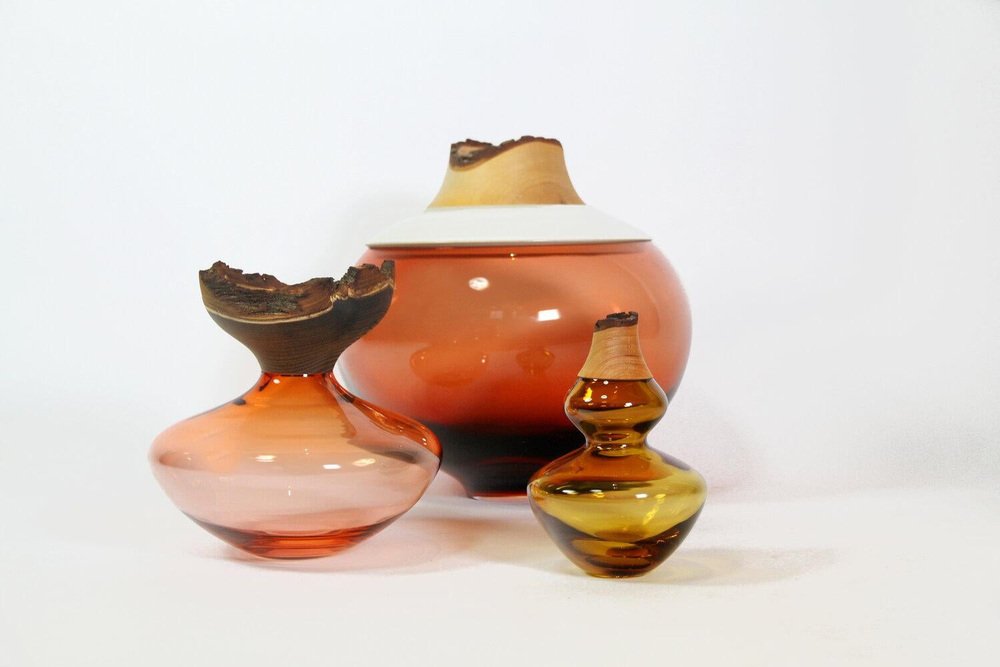 Amber Inanna Stacking Vase by Pia Wüstenberg