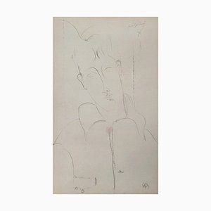 Amedeo Modigliani, Woman, Limited Edition Lithograph, Early 20th Century-NRC-1787766