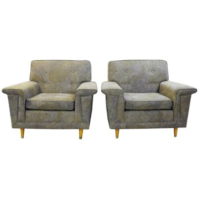 American Armchairs with Upholstery by Pierre Frey, Set of 2-FGA-923572