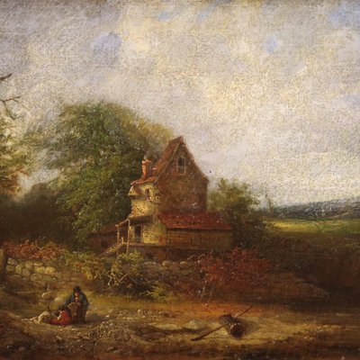 American Artist, Landscape, 1854, Oil on Canvas-RP-1800145