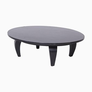 American Coffee Table in Black Wood, 1950s-RCE-1099840