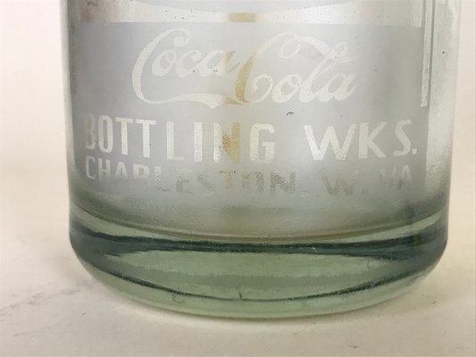 American Etched Glass Coca-Cola Advertising Bottle, 1920s-YNA-646940