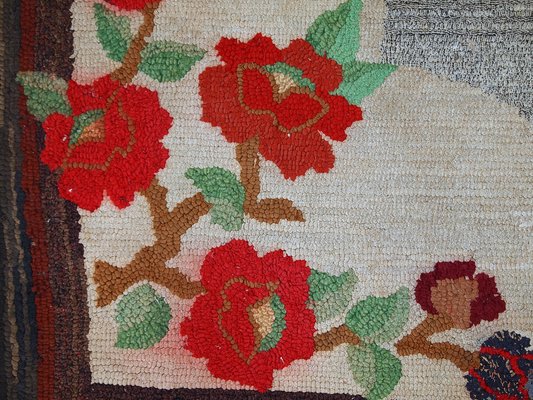 American Hooked Rug, 1920s-JZV-549778