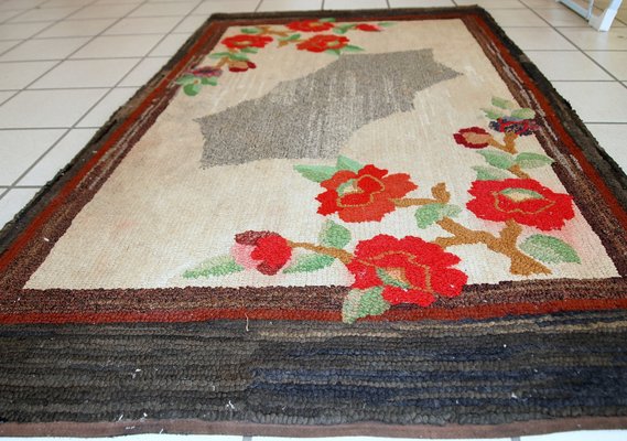 American Hooked Rug, 1920s-JZV-549778