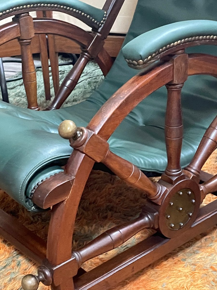 American Lounge Chairs, 1808, Set of 2