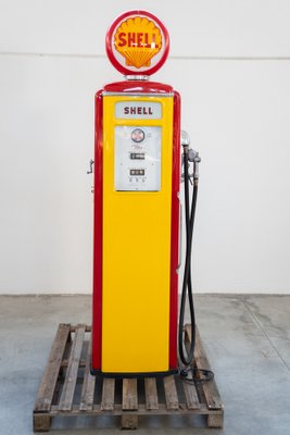 American Shell Petrol Station Pump, 1950s-KNM-1793045