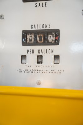 American Shell Petrol Station Pump, 1950s-KNM-1793045