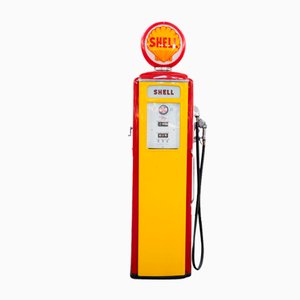 American Shell Petrol Station Pump, 1950s-KNM-1793045